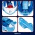 Маска для снорклінгу Aquaget Shark повнолицьова, дитяча AQ0009 Sky Blue