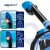 Маска для снорклінгу Aquaget повнолицьова Size L/XL AQ0003 Blue/Black