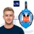 Маска для снорклінгу Aquaget повнолицьова Size L/XL AQ0001 Blue/Black