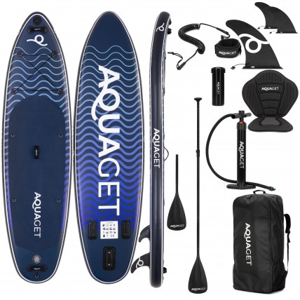 Надувна SUP дошка Aquaget 320 см з веслом AQ0046 Navy Blue/Black Надувна SUP дошка Aquaget 320 см з веслом AQ0046 Navy Blue/Black