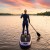 Надувна SUP дошка Aquaget 320 см з веслом AQ0047 Black/Violet
