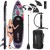 Надувна SUP дошка Aquaget 320 см з веслом AQ0047 Black/Violet