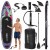 Надувна SUP дошка Aquaget 320 см з веслом AQ0047 Black/Violet