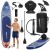 Надувна SUP дошка Aquaget 350 см з веслом AQ0044 Blue/Orange