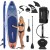 Надувна SUP дошка Aquaget 350 см з веслом AQ0044 Blue/Orange