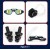 Очки для плавания Aquaget AQ0012 Black