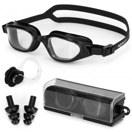 Очки для плавания Aquaget AQ0013 Black