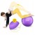 М'яч для фітнесу (фітбол) 4FIZJO 65 см Anti-Burst Violet (P-5905973404778) М'яч для фітнесу (фітбол) 4FIZJO 65 см Anti-Burst Violet (P-5905973404778)