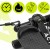 Степпер (мини-степпер) Actiget Actistep с эспандерами ACT0173 Black