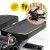Степпер (мини-степпер) 4FIZJO ProStep X 2 в 1 с эспандерами Black (P-5905973410731)