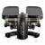 Степпер (мини-степпер) 4FIZJO ProStep X 2 в 1 с эспандерами Black (P-5905973410731)