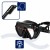 Набір для снорклінгу Aquaget маска із трубкою та ласти AQ0008 Black/Grey
