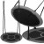 Качели-гнездо Springos круглые 110 см NS027 Black/Grey Качели-гнездо Springos круглые 110 см NS027 Black/Grey