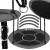 Качели-гнездо Springos круглые 110 см NS027 Black/Grey Качели-гнездо Springos круглые 110 см NS027 Black/Grey