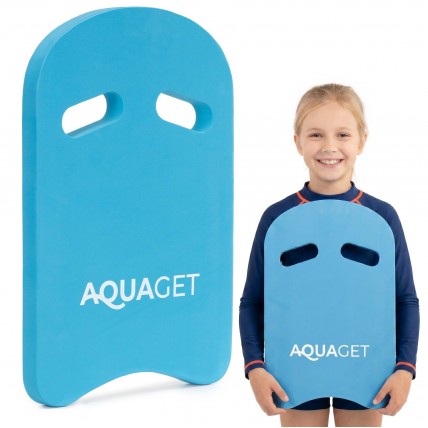 Дошка для плавання Aquaget навчальна AQ0058 Sky Blue Дошка для плавання Aquaget навчальна AQ0058 Sky Blue