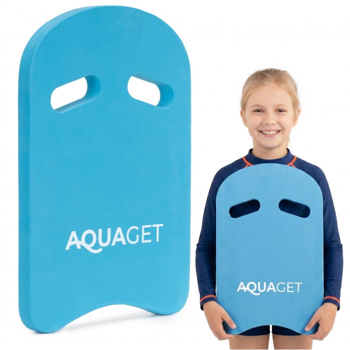 Дошка для плавання Aquaget навчальна AQ0058 Sky Blue Дошка для плавання Aquaget навчальна AQ0058 Sky Blue