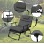 Крісло-розкладачка садове Springos складне GC0067 Grey/Black