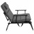 Крісло-розкладачка садове Springos складне GC0067 Grey/Black