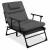 Крісло-розкладачка садове Springos складне GC0067 Grey/Black