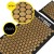 Килимок акупунктурний з подушкою Cornix Premium Mat Аплікатор Кузнєцова XR-0562 Black/Gold Килимок акупунктурний з подушкою Cornix Premium Mat Аплікатор Кузнєцова XR-0562 Black/Gold