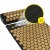 Килимок акупунктурний з валиком Cornix Classic Mat Аплікатор Кузнєцова XR-0494 Black/Gold Килимок акупунктурний з валиком Cornix Classic Mat Аплікатор Кузнєцова XR-0494 Black/Gold