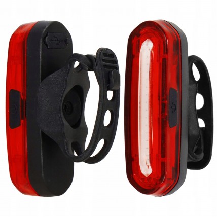 Велосипедный фонарь Springos задний USB, аккумуляторный BA0057