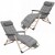 Шезлонг (крісло-лежак) Springos Zero Gravity для пляжу, тераси та саду GC0066 Grey