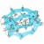 Ледоходы (ледоступы) на обувь Springos Size L CS0167 Sky Blue Ледоходы (ледоступы) на обувь Springos Size L CS0167 Sky Blue