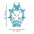 Ледоходы (ледоступы) на обувь Springos Size L CS0167 Sky Blue Ледоходы (ледоступы) на обувь Springos Size L CS0167 Sky Blue