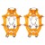 Ледоходы (ледоступы) на обувь Springos Size L CS0168 Orange