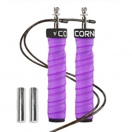 Скакалка швидкісна для кросфіту Cornix Speed Rope Pro XR-0523 Violet