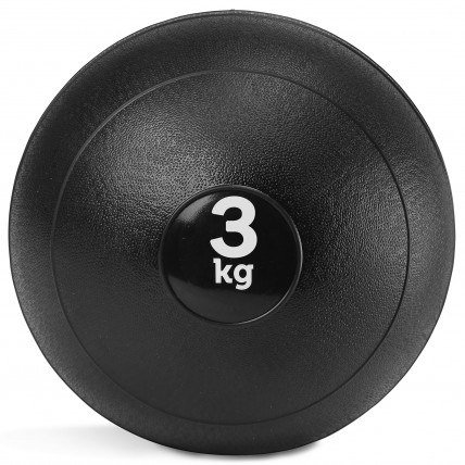 Слембол (медичний м'яч) для кросфіту Cornix Slam Ball 3 кг XR-0542 Black Слембол (медичний м'яч) для кросфіту Cornix Slam Ball 3 кг XR-0542 Black