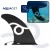 Плавник для SUP дошки Aquaget центральний AQ0048 Black Плавник для SUP дошки Aquaget центральний AQ0048 Black