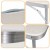 Кемпинговый стол Springos 90 x 60 см складной CS0177 White
