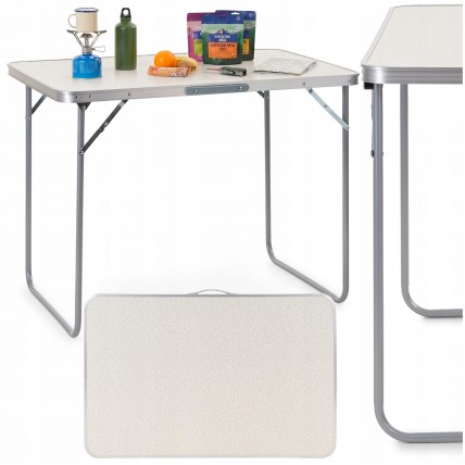 Кемпинговый стол Springos 90 x 60 см складной CS0177 White Кемпинговый стол Springos 90 x 60 см складной CS0177 White