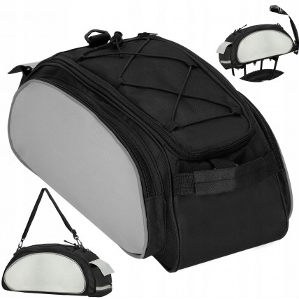 Сумка велосипедна Springos для багажника BA0025 Black