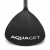 Весло для SUP дошки Aquaget 160-208 см регульоване, складне AQ0051 Black