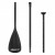 Весло для SUP дошки Aquaget 160-208 см регульоване, складне AQ0051 Black
