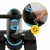 Гребний тренажер магнітний 4FIZJO Evo+ Black/Blue (P-5905973401715)