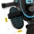 Гребний тренажер магнітний 4FIZJO Evo+ Black/Blue (P-5905973401715)