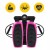 Степпер (міні-степпер) 4FIZJO Evo з еспандерами Black/Pink (P-5905973403870)