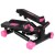 Степпер поворотный (мини-степпер) с эспандерами SportVida SV-HK0360 Black/Pink