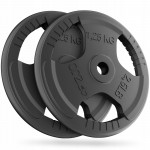 Диск металевий 4FIZJO 2 x 1.25 кг 26 мм Black (P-5905973401357)