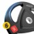 Диск олимпийский 4FIZJO 1 x 20 кг 51 мм металлический, прорезиненный Black (P-5905973401296)