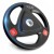 Диск олимпийский 4FIZJO 1 x 20 кг 51 мм металлический, прорезиненный Black (P-5905973401296)
