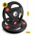 Диск олимпийский 4FIZJO 2 x 10 кг 51 мм металлический, прорезиненный Black (P-5905973401289)