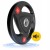 Диск олимпийский 4FIZJO 2 x 10 кг 51 мм металлический, прорезиненный Black (P-5905973401289)