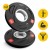 Диск олімпійський 4FIZJO 2 x 1.25 кг 51 мм металевий, прогумований Black (P-5905973401258)