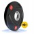Диск олимпийский 4FIZJO 2 x 1.25 кг 51 мм металлический, прорезиненный Black (P-5905973401258)
