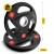 Диск олімпійський 4FIZJO 2 x 5 кг 51 мм металевий, прогумований Black (P-5905973401241)